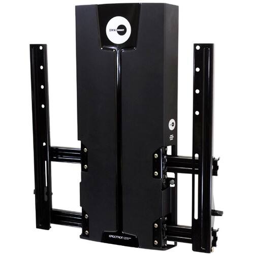 Front Standard. OmniMount - Wall Mount for Flat Panel Display - Black.
