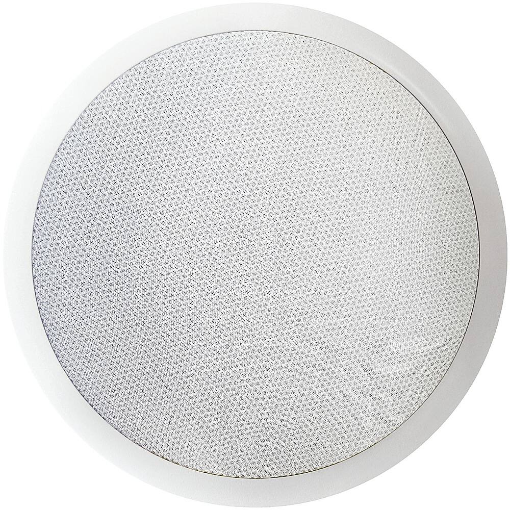 Alt View 12. BIC America - 250-Watt 3-Way 10" In-Ceiling Speaker with Pivoting Tweeter & Midrange Plus Metal & Cloth Grilles - White.