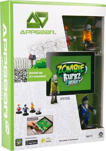 Angle Standard. AppGear - ZombieBurbz Avenue Figures.