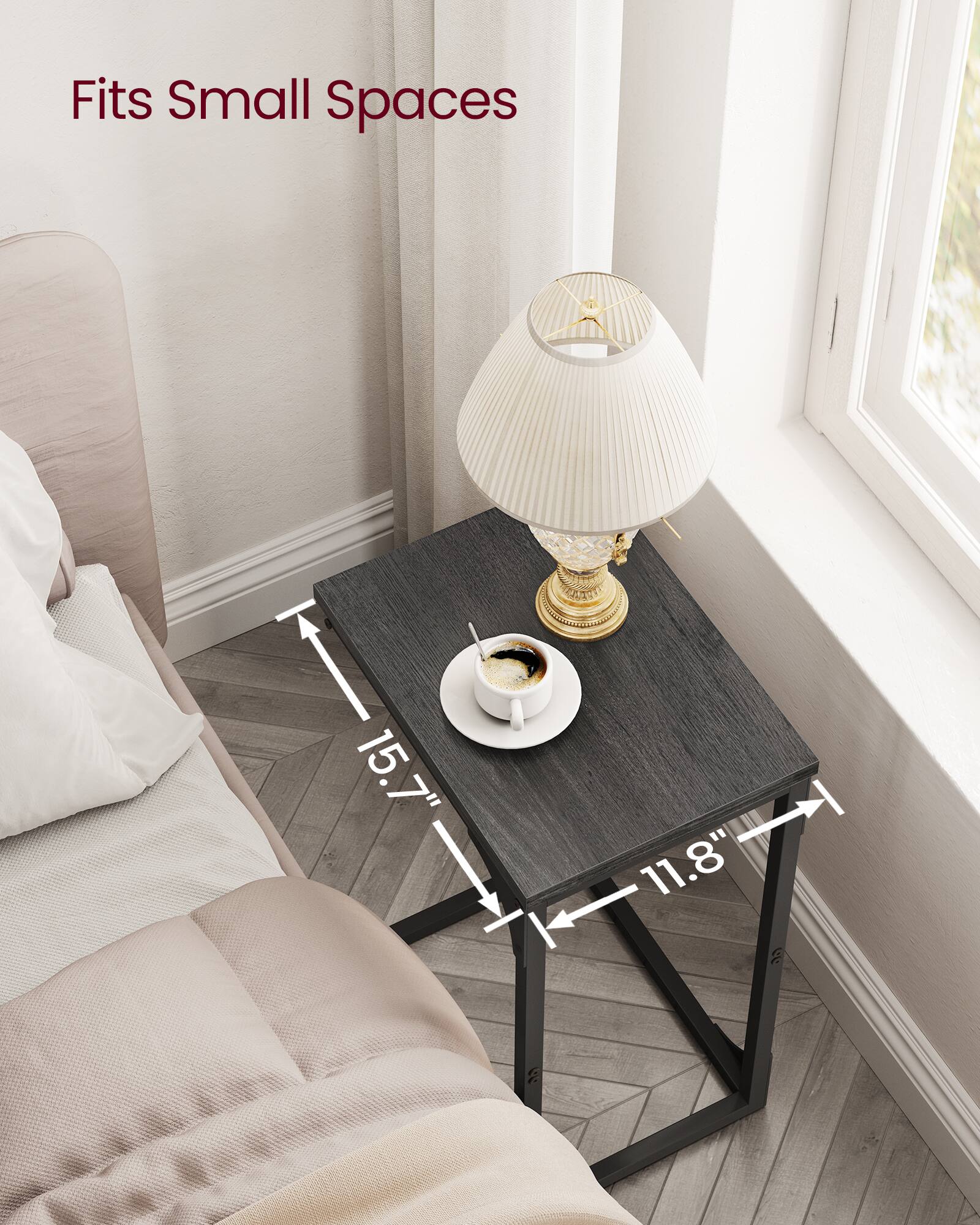 Fits Small Spaces

15.7" x 11.8"