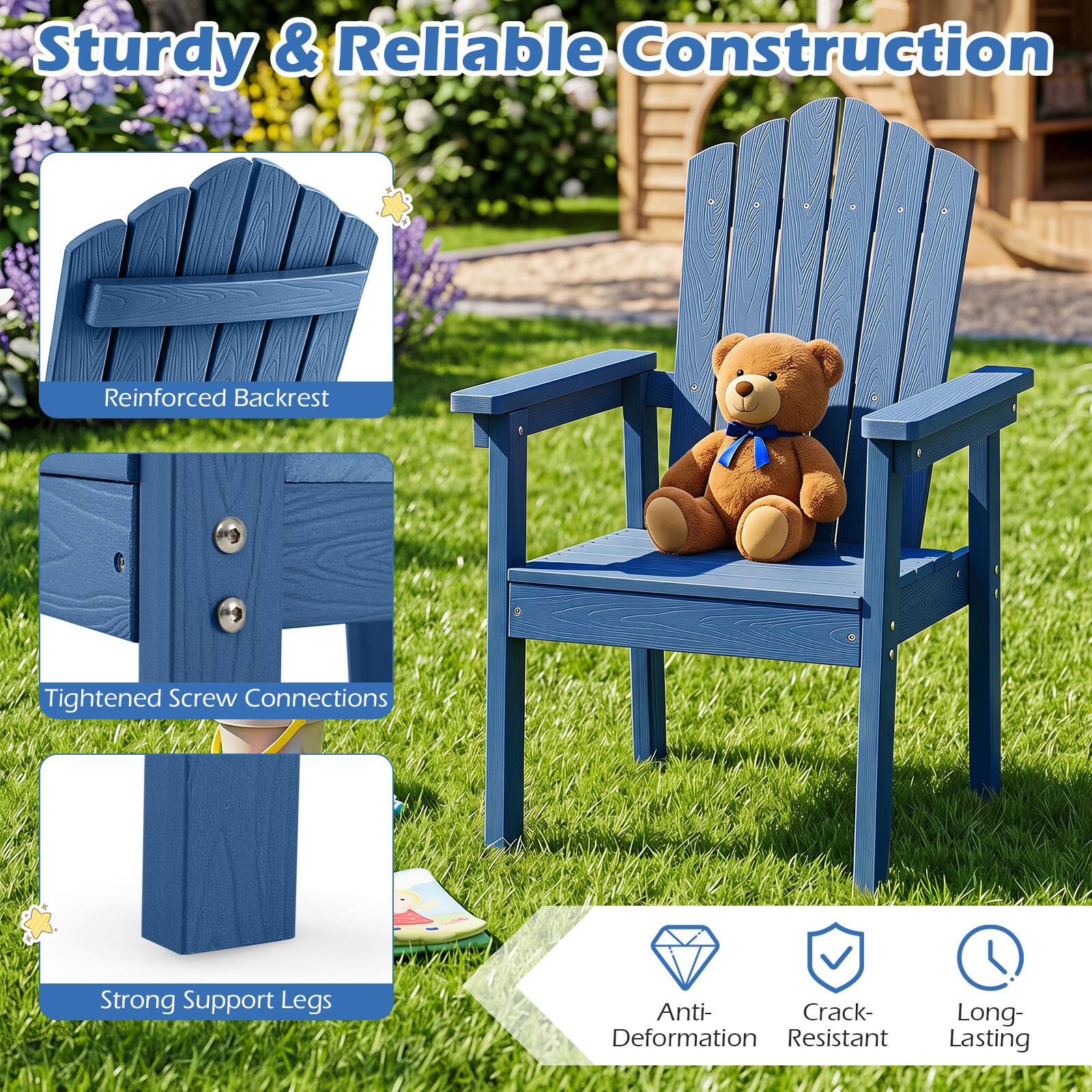 Sturdy & Reliable Construction  
Reinforced Backrest  
Tightened Screw Connections  
Strong Support Legs  
Anti-Deformation  
Crack-Resistant  
Long-Lasting