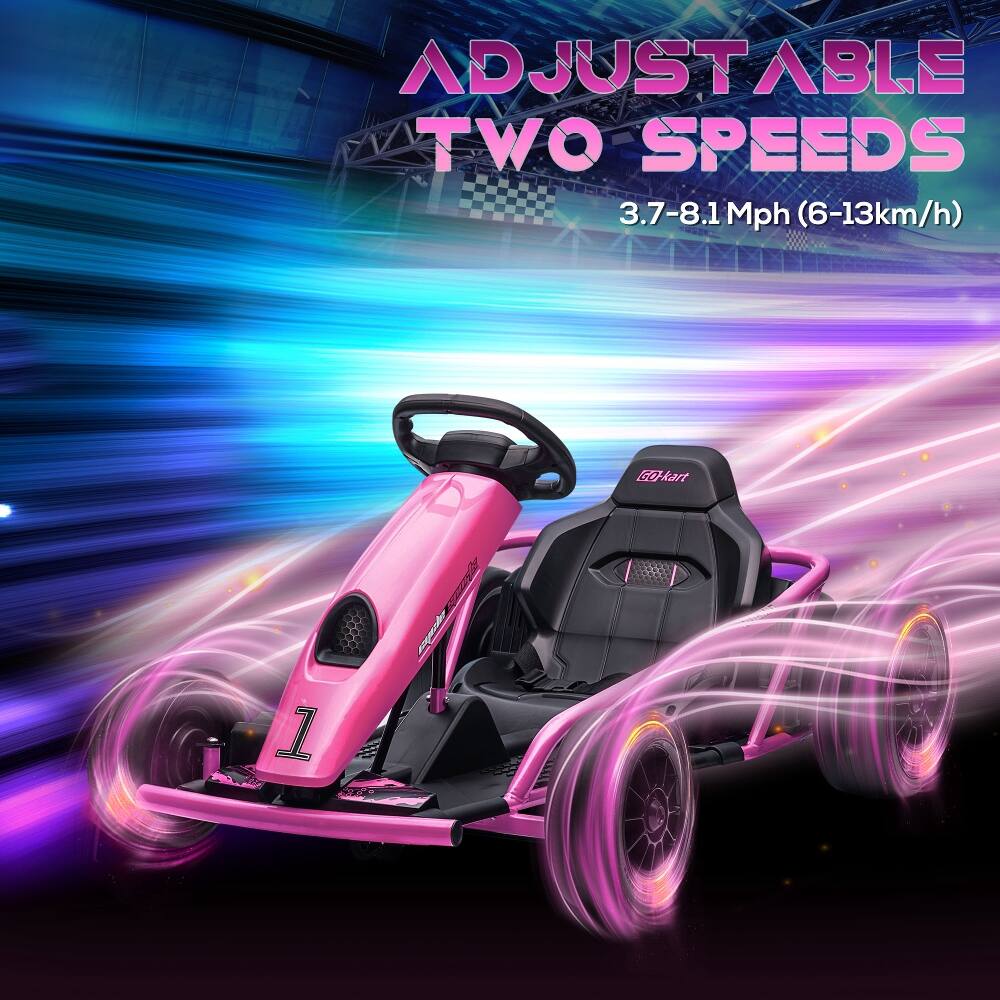 ADJUSTABLE TWO SPEEDS 3.7-8.1 Mph (6-13km/h)

1
Handersports
GO-kart