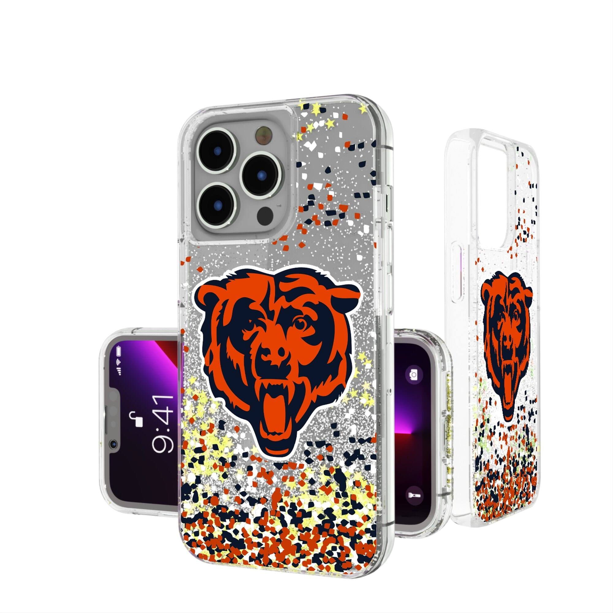 Keyscaper - NFL - Chicago Bears iPhone Glitter Case with Confetti Design - 16 - Multicolor price history on PriceWatchPro