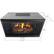 Alt View 15. Real Flame - Electric Fireplace - Indoor Usage - Heating Capacity 1.40 kW - Black.