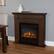 Alt View Standard 11. Real Flame - Slim Wall Mountable Electric Fireplace - Indoor Usage - Vintage Black Maple.