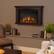 Alt View Standard 11. Real Flame - Brighton Slim Indoor Electric Wall Hung Fireplace - Chestnut Oak.