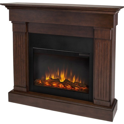 Real Flame Crawford Slim Line Indoor Electric Fireplace Chestnut Oak 8020E  - Best Buy