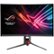 Front Zoom. ASUS - ROG Strix XG27VQ 27" LED Curved FHD FreeSync Monitor - Red/dark gray.