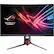 Front. ASUS - ROG Strix XG27VQ 27" LED Curved FHD FreeSync Monitor - Red/dark gray.