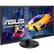 Left. ASUS - VP28UQG 28" Widescreen 4K UHD FreeSync and G-SYNC Compatible Gaming Monitor (HDMI, DisplayPort) - Black.