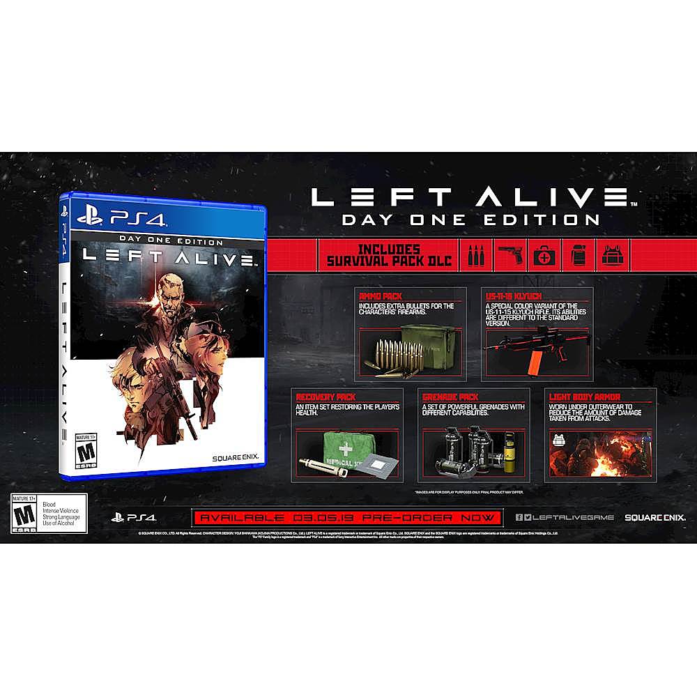 left alive day one edition ps4