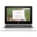 Front. HP - 2-in-1 11.6" Touch-Screen Chromebook - Intel Celeron - 4GB Memory - 32GB eMMC Flash Memory - Snow white.