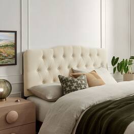 Annabel Upholstered Headboard by Modway - Linen