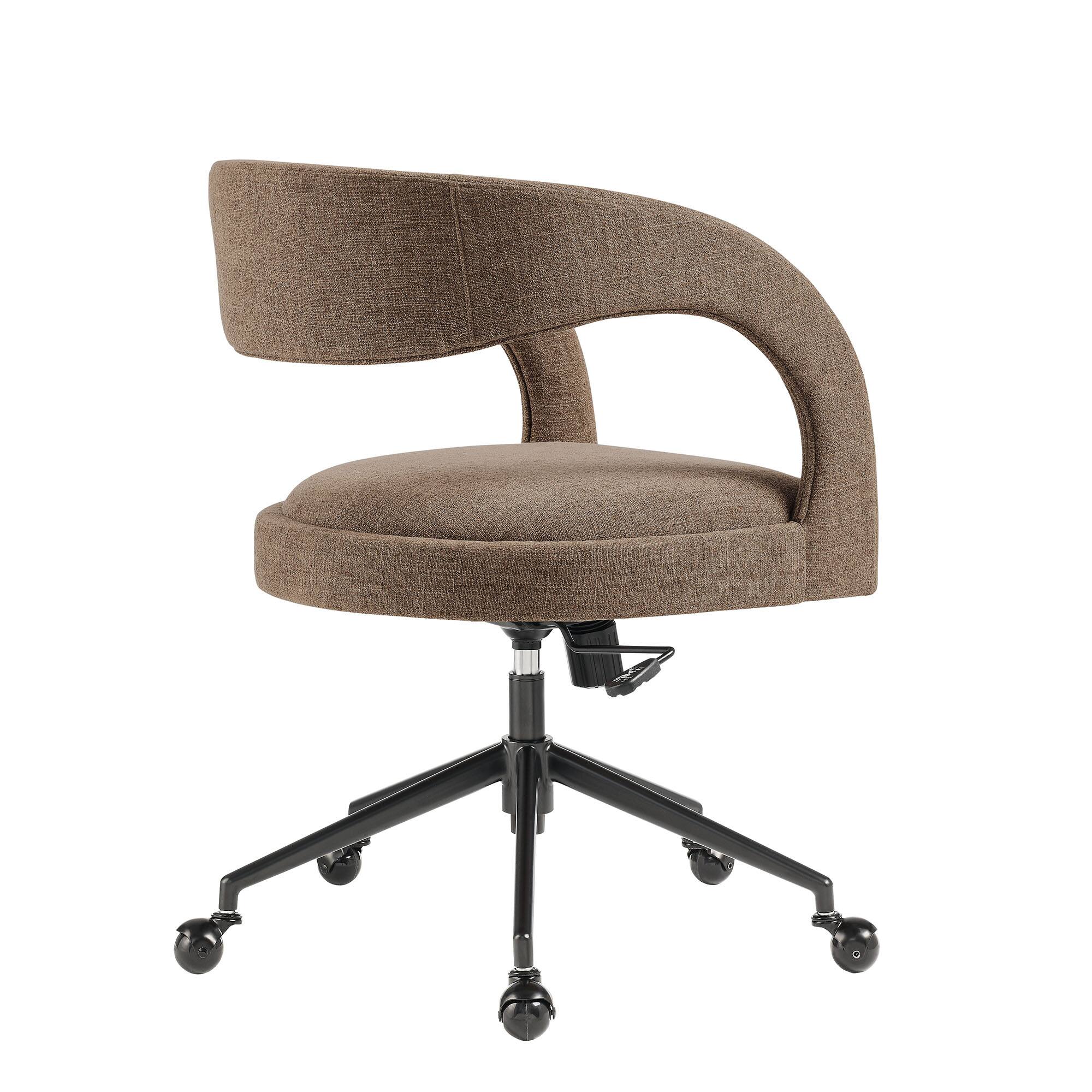 Alt View 1. Modway - Pinnacle Upholstered Office Chair by Modway - Mocha.