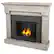 Front Standard. Real Flame - Torrence Gel Fireplace - Cinder Stone.