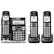 Angle. Panasonic - KX-TGF573S Link2Cell DECT 6.0 Expandable Cordless Phone System with Digital Answering System - Silver.
