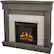 Front Standard. Real Flame - Cascade Electric Fireplace - Heating Capacity 1.38 kW - Dune Stone.