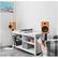 Alt View 14. Kanto - 5-1/4" Powered Wireless 2-Way Bookshelf Speakers (Pair) - Bamboo.