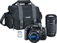 Best Buy: Canon EOS Rebel T6i DSLR Camera with 18-55mm and 55