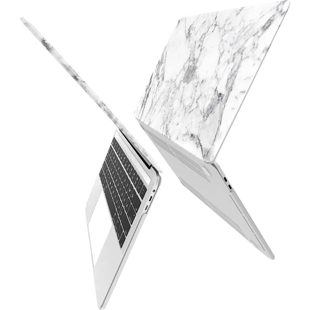 Alt View 12. iBenzer - Neon Party Case for 13" Apple® MacBook® Pro - White Marble.