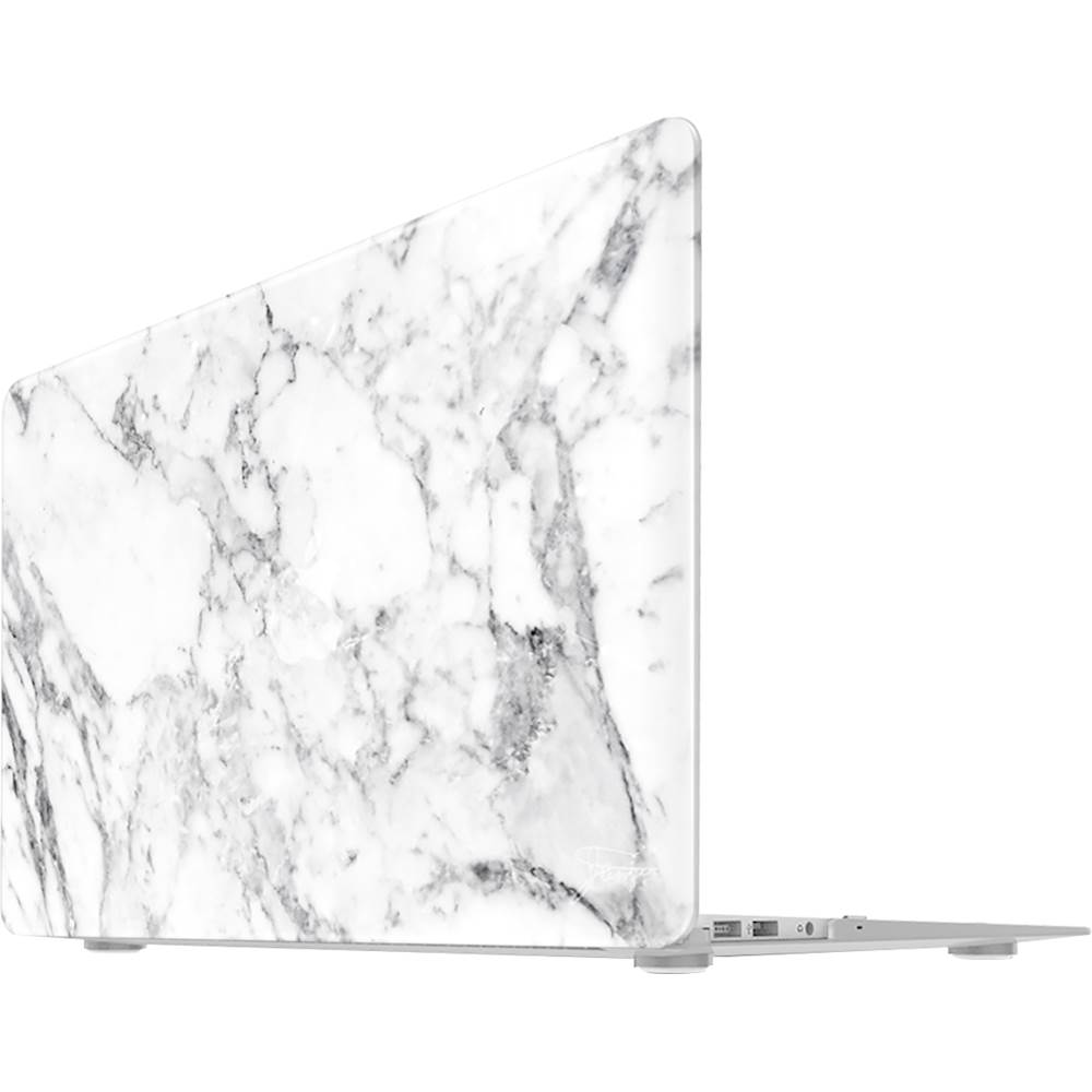 iBenzer - Neon Party Case for 13" Apple® MacBook® Air without Touch ID - White Marble