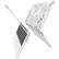 Alt View 12. iBenzer - Neon Party Case for 13" Apple® MacBook® Air without Touch ID - White Marble.