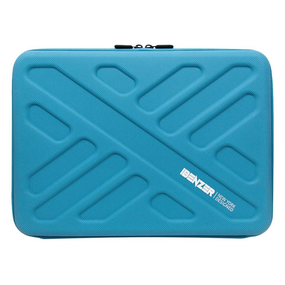Front. iBenzer - Bumptect Pro Sleeve Case for 13" Apple® MacBook® - Blue.