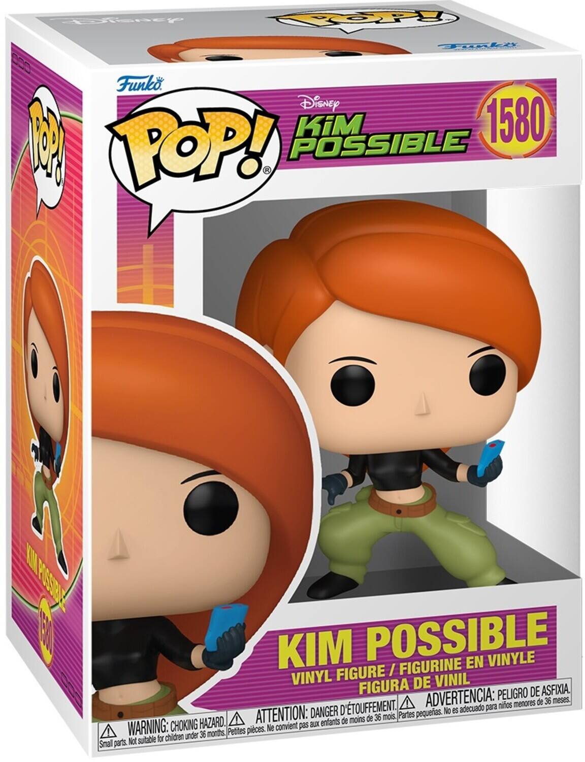 Contents: Funko. Disney 1 KiM 1580 POP! POSSIBLE K IN HISSBLE CA KIM POSSIBLE EN VINYLE FIGURE / FIGURINE VINYL DE VINIL FIGURA PELIGRO DE ASFIXIA, D'TOUFFEMENT. ADVERTENCIA: para nios menores de 36 meses. DANGER pequeras. No es adecuado HAZARD. ATTENTION: aux entants de moins de 36 mois. Partes WARNING: CHOKING Pettes pieces. Ne convient pas for children under 36 months, Snal parts. Not suitable