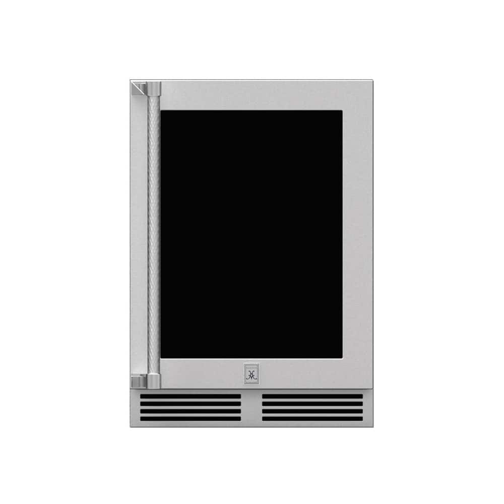 Hestan - 14-Bottle Dual Zone Wine Cooler - Stainless Steel - Front_Zoom