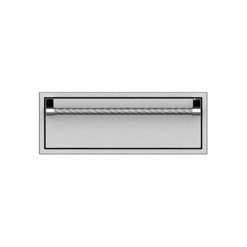 Front. Hestan - 30" Single Drawer - Stainless Steel.