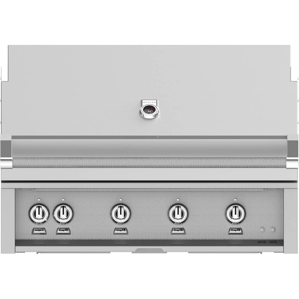 Hestan - Gas Grill - Stainless Steel - Angle_Zoom