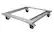 Angle. Hestan - Caster Kit for Hestan 24" Outdoor Refrigerators - Stainless Steel.