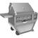Angle. Hestan - Deluxe Gas Grill - Stainless Steel.