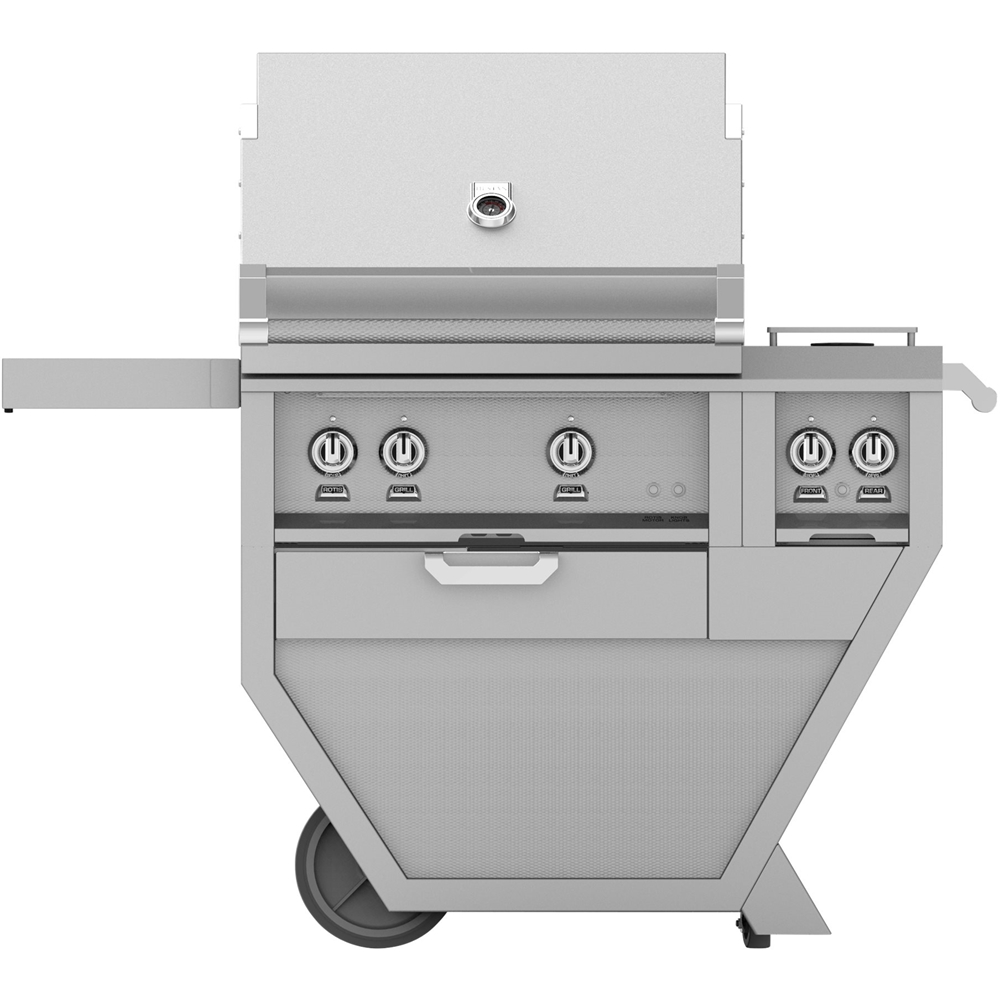 Hestan Deluxe Gas Grill Stainless Steel GSBR30CX2-NG - Best Buy