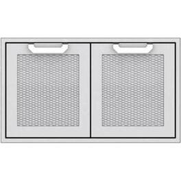 Hestan - AGSD Series 36" Outdoor Double Storage Doors - Stainless Steel
