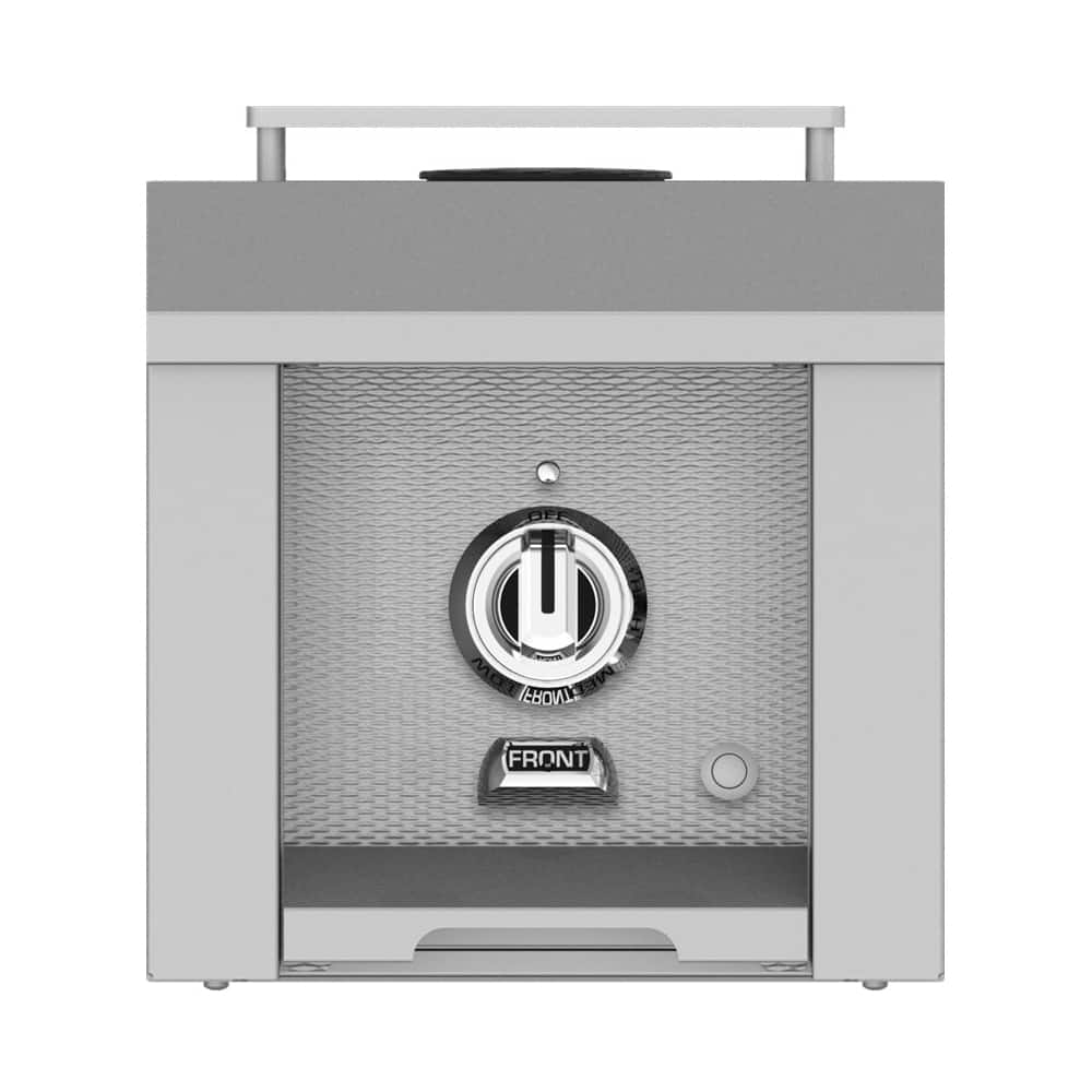 Angle. Hestan - 12" Gas Cooktop - Stainless steel.