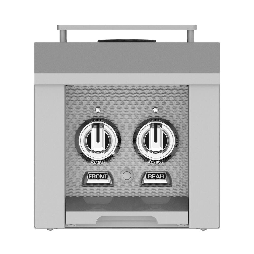 Angle. Hestan - 12" Gas Cooktop - Stainless steel.