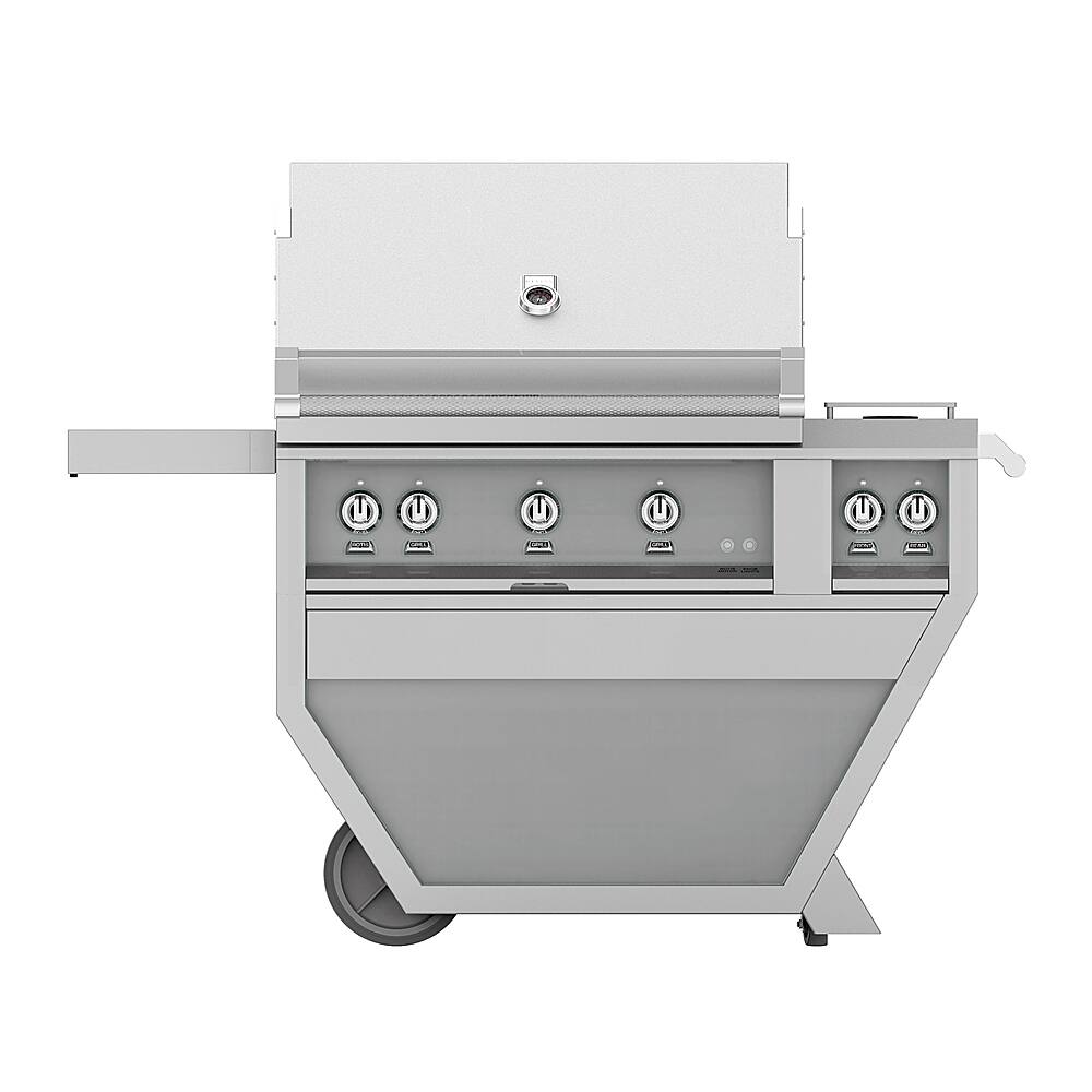 Alt View 12. Hestan - Deluxe Grill - Stainless Steel.