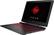 Left. HP - OMEN by HP 15.6" Laptop-Intel Core i7 - 8GB Memory - NVIDIA GeForce GTX 1050 Ti - 1TB HDD + 128GB Solid State Drive - HP sandblasted hairline brushing and carbon fiber.