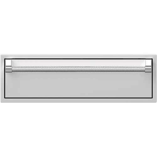 Hestan - 36" Single Storage Drawer - Stainless Steel - Front_Zoom