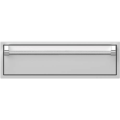 Front. Hestan - 36" Single Storage Drawer - Stainless Steel.