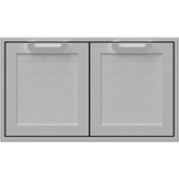 Hestan - 36" Outdoor Double Sealed Pantry - Stainless Steel - Front_Zoom