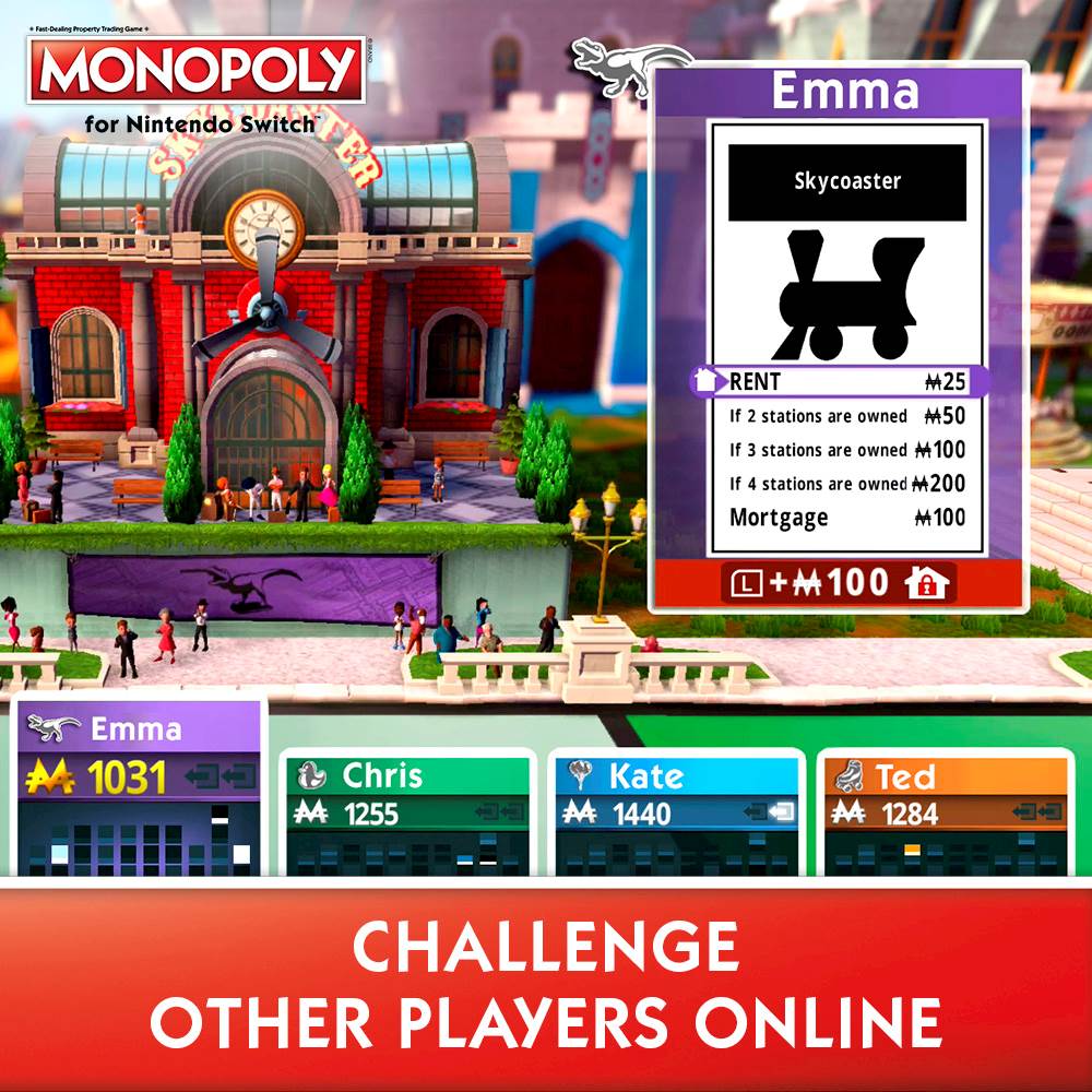 Zoom in on Alt View Zoom 13. Monopoly - Nintendo Switch.