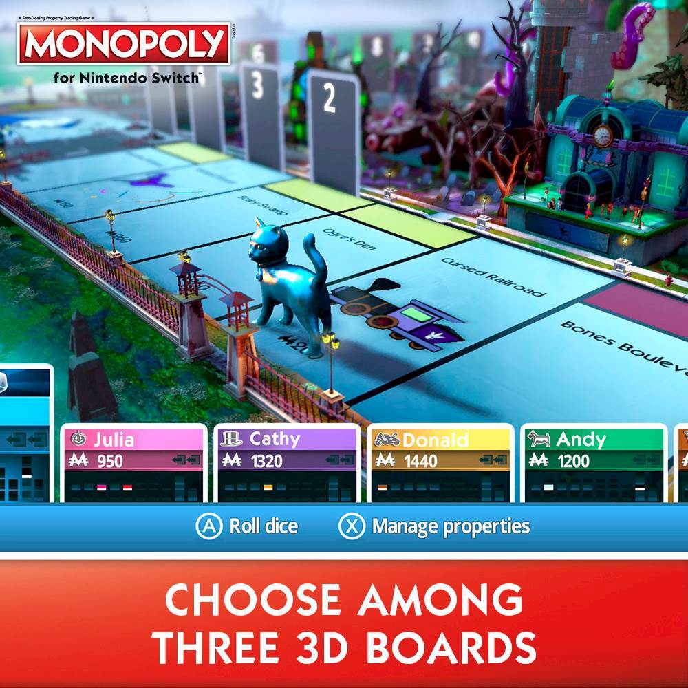 Zoom in on Alt View Zoom 16. Monopoly - Nintendo Switch.