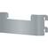 Left. Thermador - 3" French Door Produce Railing for Select Thermador Refrigerators - Gray.