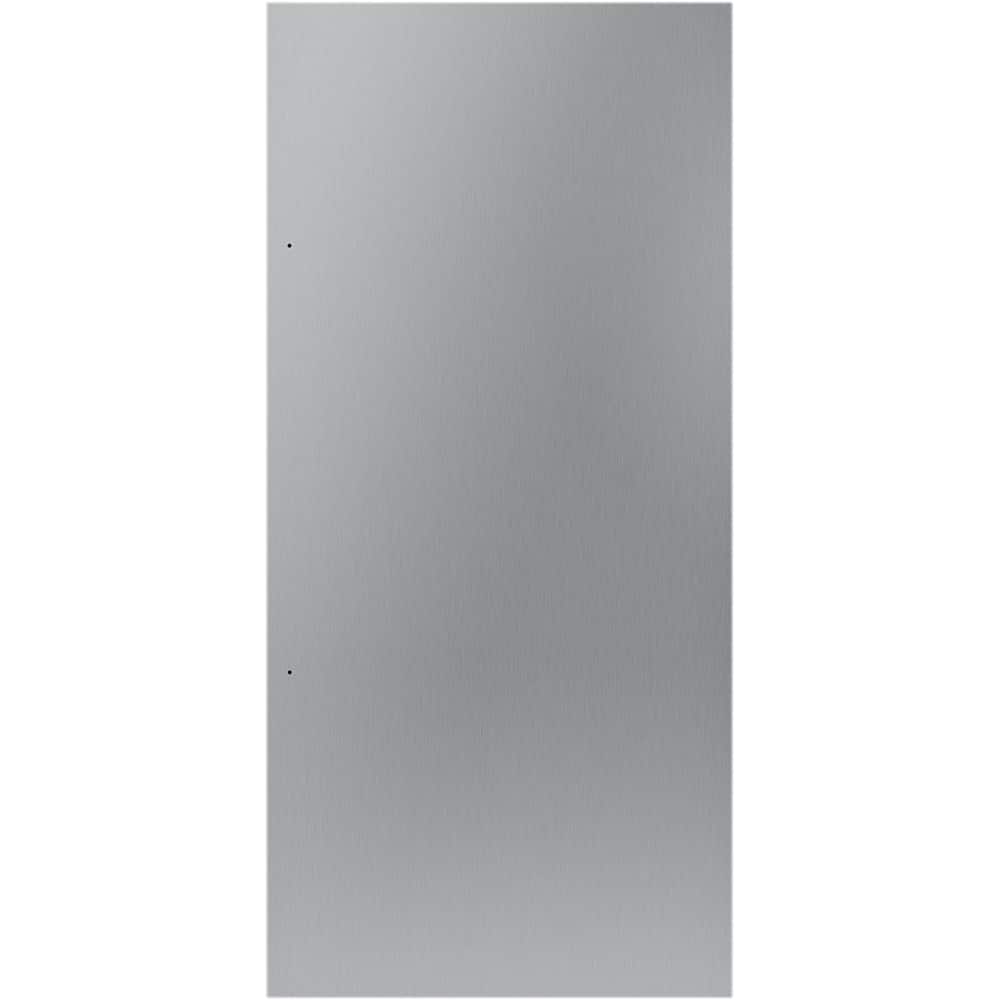 Front. Thermador - Door Panel for Thermador Freezers and Refrigerators - Stainless Steel.