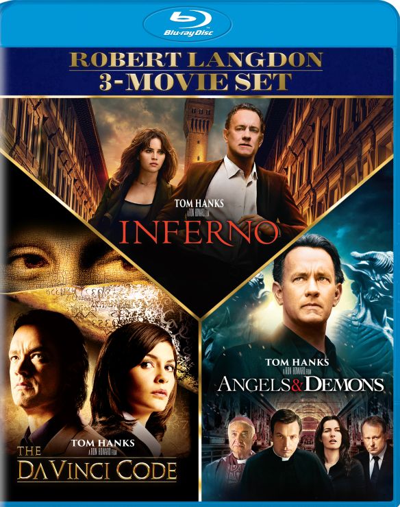  Angels and Demons/The Da Vinci Code/Inferno [Blu-ray] [3 Discs]