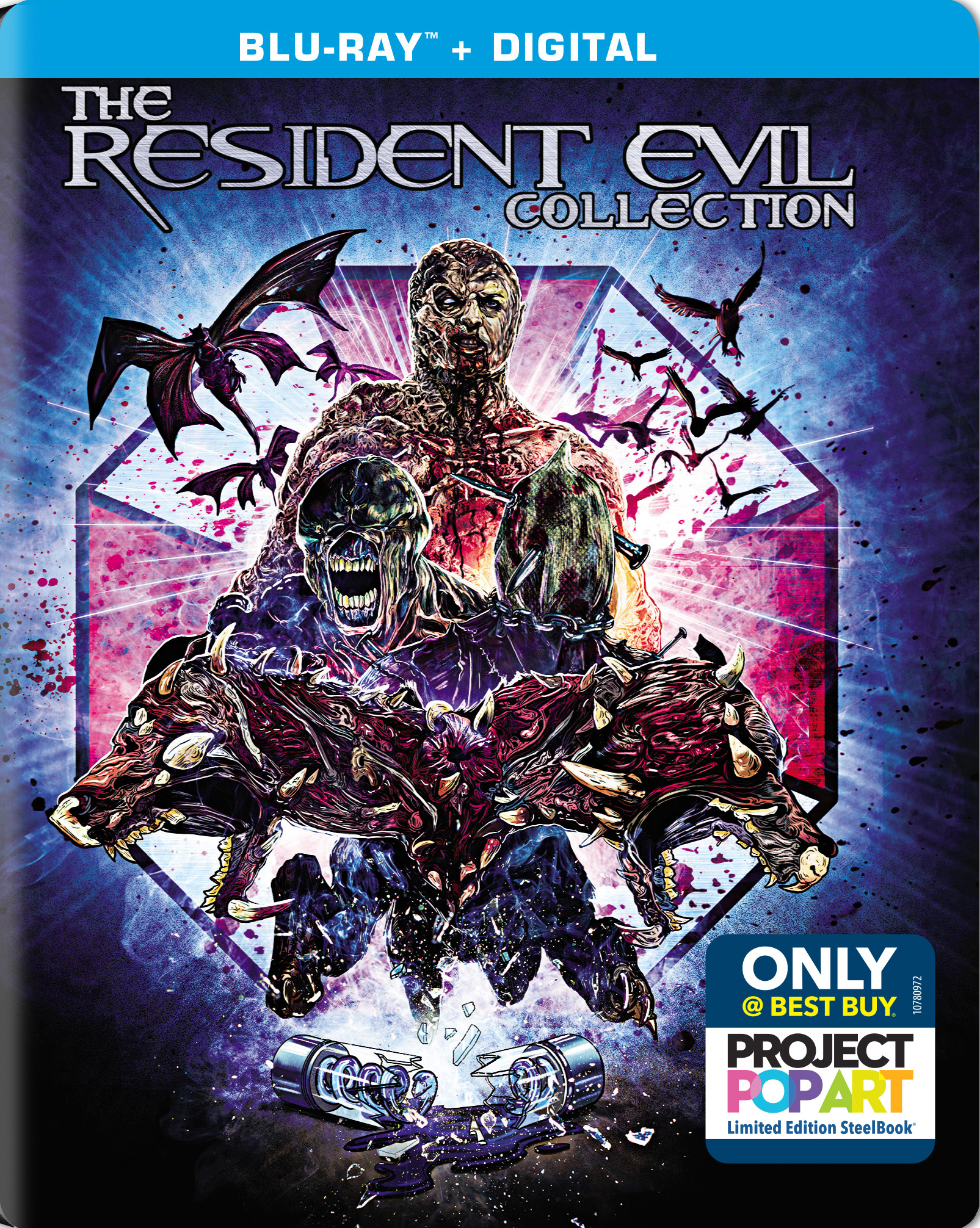 Resident Evil Ultimate Collection (Steelbook) (UHD + Blu-Ray + Digital  Copy) Sony Pictures 