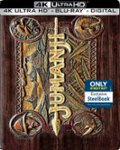 Front Standard. Jumanji [Includes Digital Copy] [SteelBook] [4K Ultra HD Blu-ray/Blu-ray] [Only @ Best Buy] [1995].