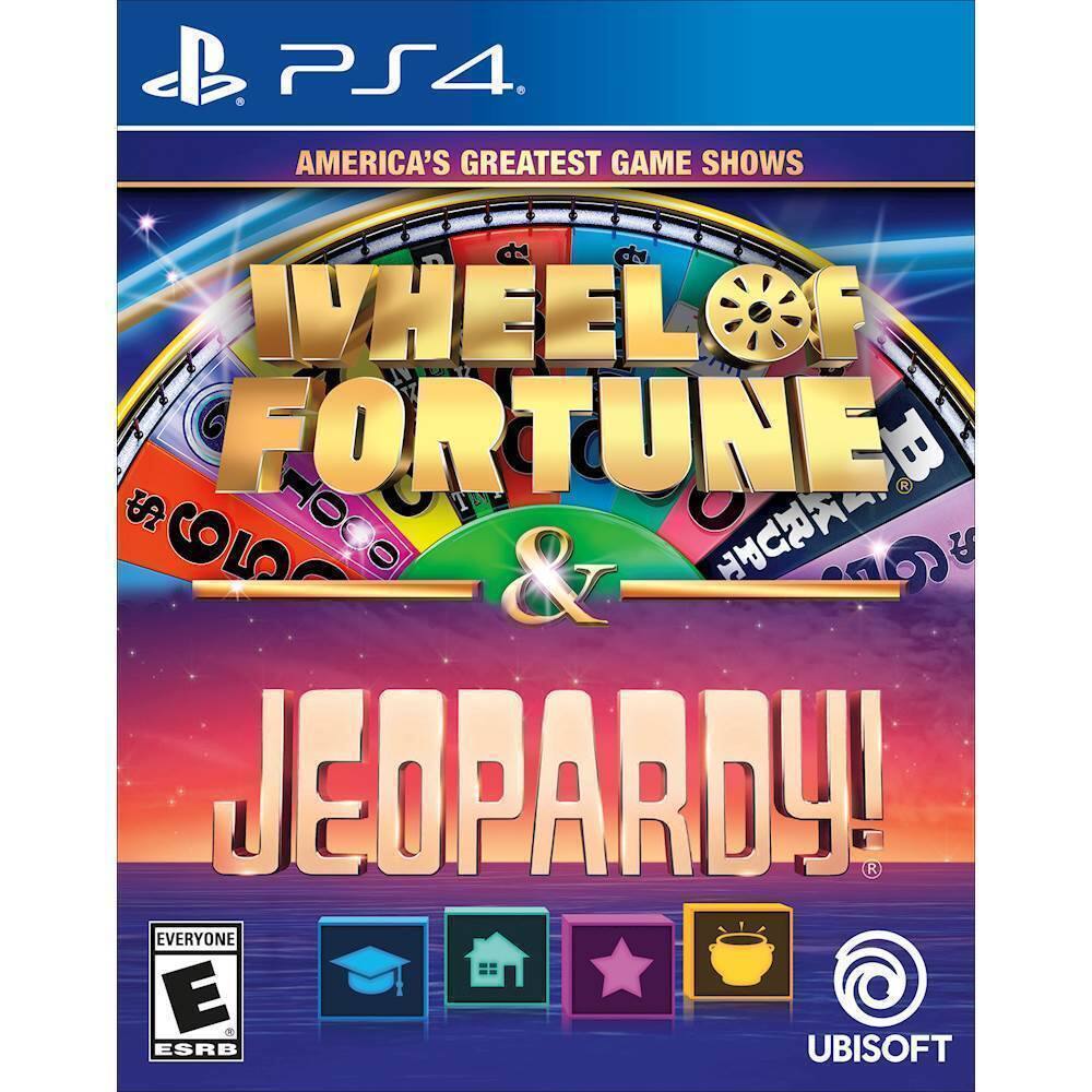 Front. Ubisoft - America's Greatest Game Shows: Wheel of Fortune & Jeopardy!. - E (Everyone)